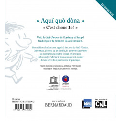 Lo Pitit Nicolau en lemosin - Le Petit Nicolas en limousin (langue d'oc) - Sempé et Goscinny - 4ième de couv