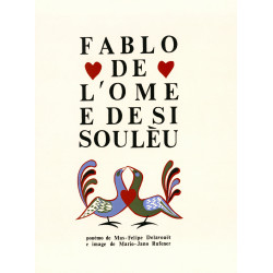 Fablo de l’Ome e de si Soulèu - Mas-Felipe Delavouët (ancienne couverture)