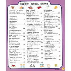 Mon imagier trilingue occitan-anglais-français - Premiers mots - Table des matières