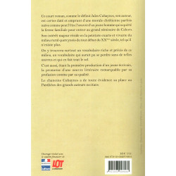 Magdalena - Jules Cubaynes - 4ième de couverture (édition 2020)