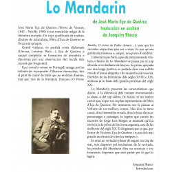 Lo Mandarin - José Maria Eça de Queiroz - Joaquim Blasco - Article Anem Occitans 171-172