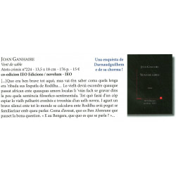 Vent de sable - Joan GANHAIRE - ATS 224 - Article Anem Occitans 171-172