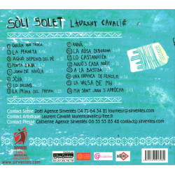 Soli solet - Laurent Cavalié - Arrière du CD