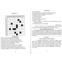 Cahier du Convise n°6 :  Mots croisés de Lutz (Lucienne Lafon) - Estrach