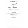 Dictionnaire gascon-français - Abbé Vincent FOIX