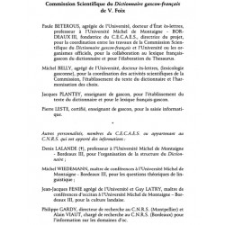 Dictionnaire gascon-français - Abbé Vincent FOIX